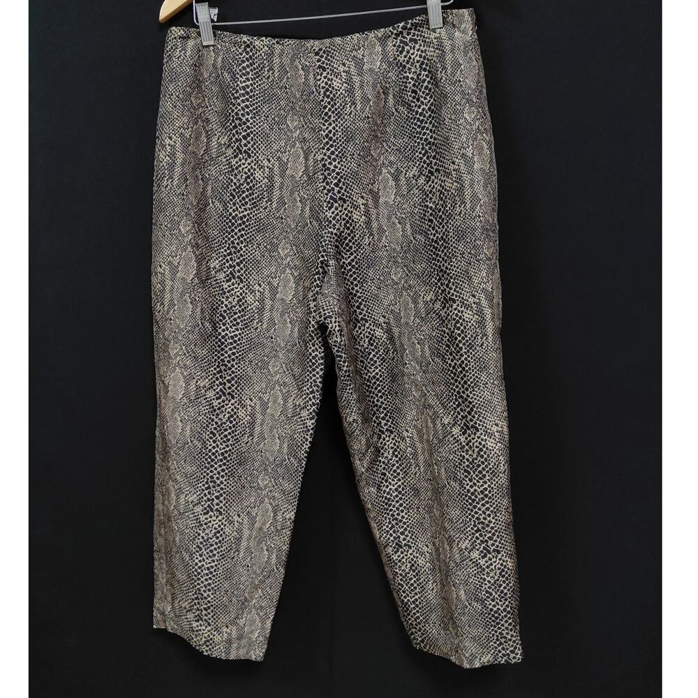 ALLISON TAYLOR Animal Print Pants Women Size 12